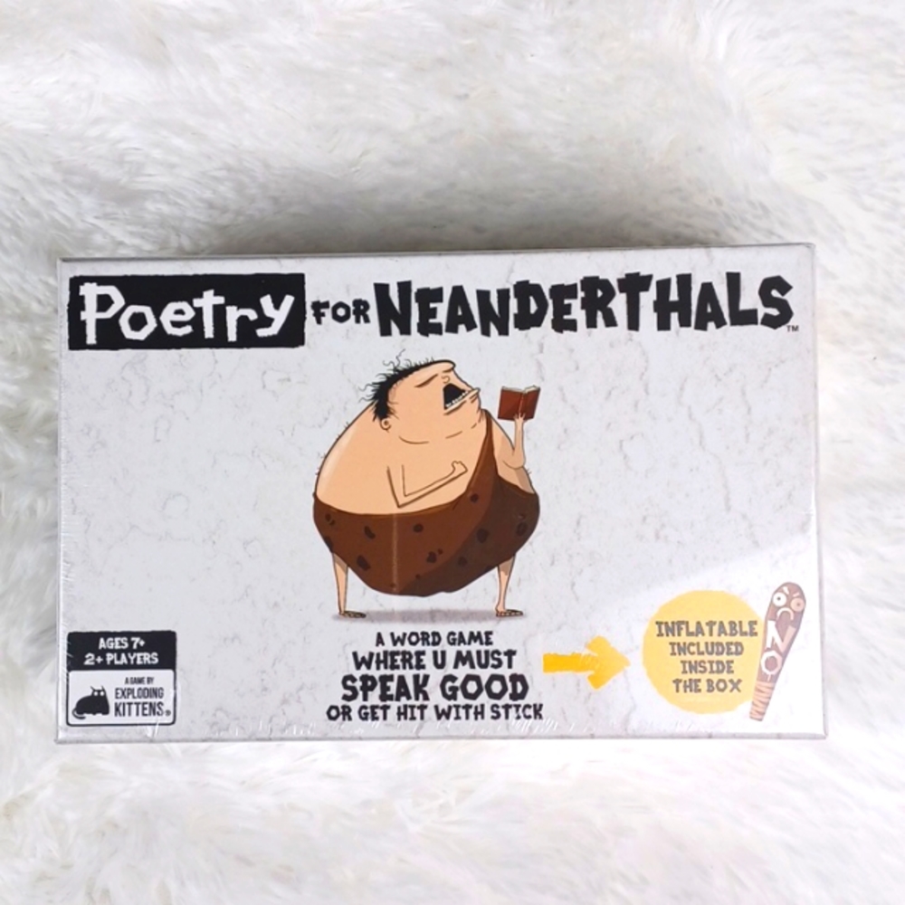 Poetry for Neanderthals Game